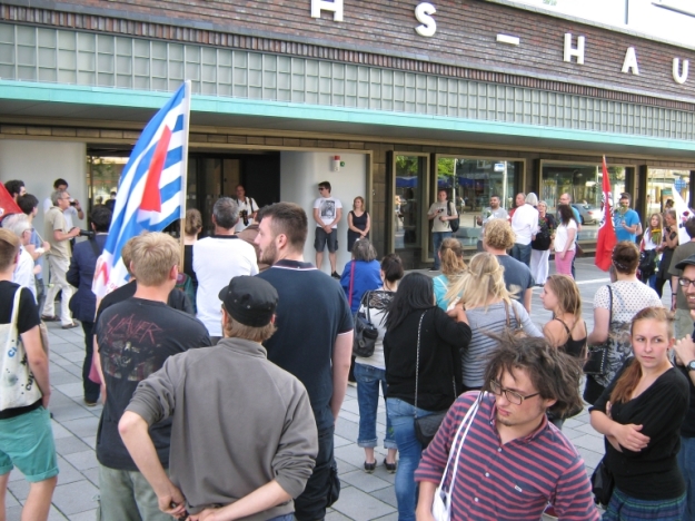 Gedenkfeier am 22.07.2014 zum 3. Jahrestag des Attentats von Oslo und Utøya